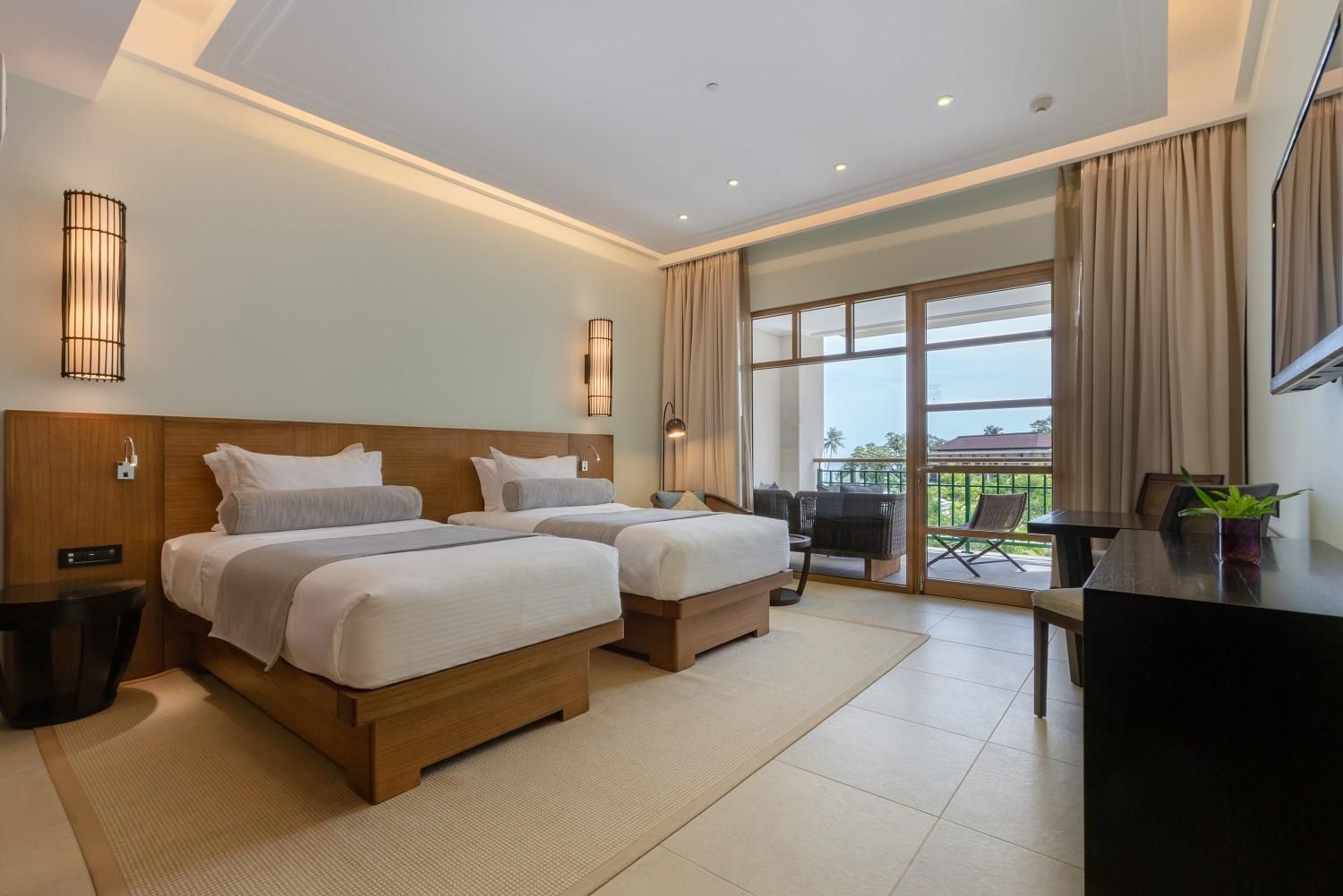 Savoy Seychelles Resort & Spa Savoy Deluxe Ocean Side View