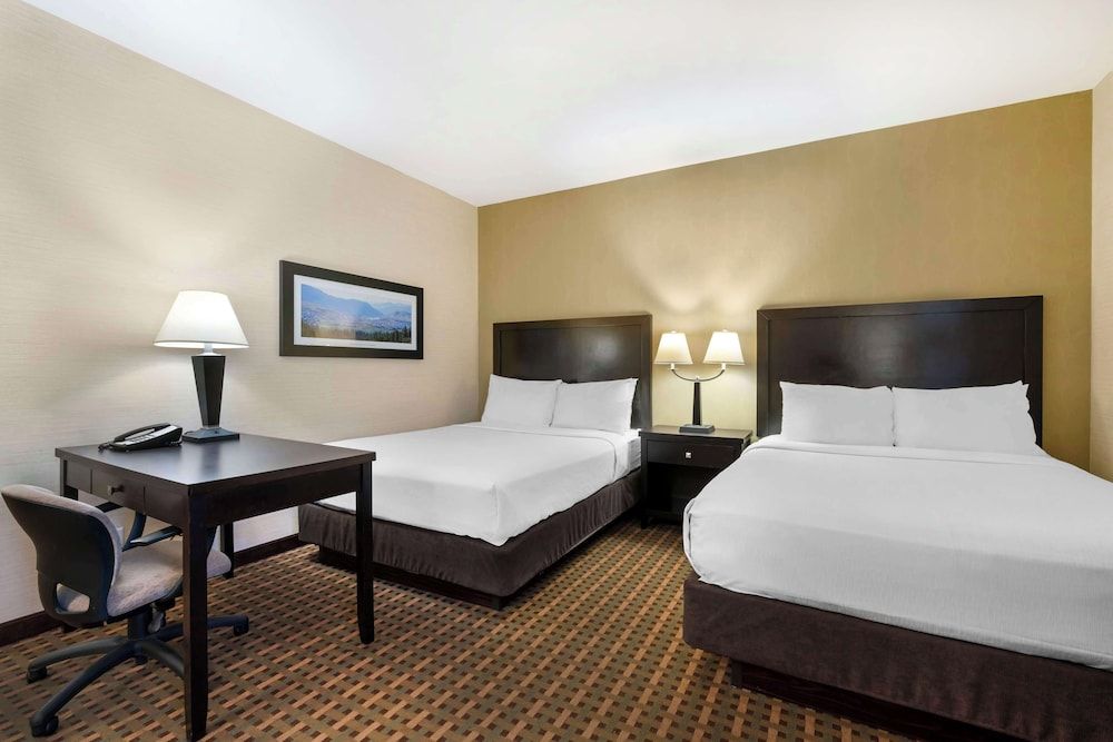 Standard Room, 2 Queen Beds, Non Smoking, Refrigerator & Microwave