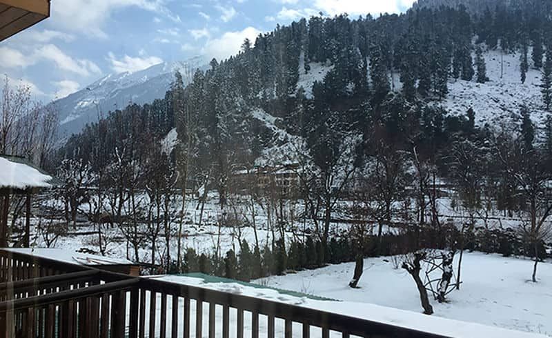 View from Hotel