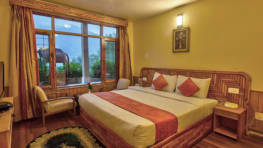 The Holiday Resorts and Cottages Deluxe Room Mountain View Without Balcony (No stags/Bachelors)