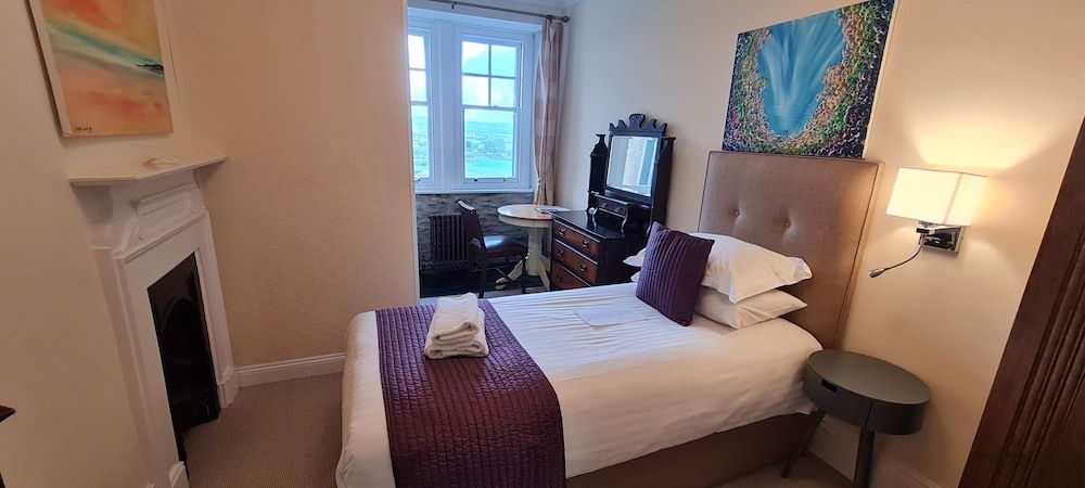Camelot Castle Hotel Classic Single Room with Moor View