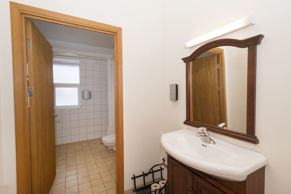 Hotel Eldhestar Family Room with Hot Tub Access 11