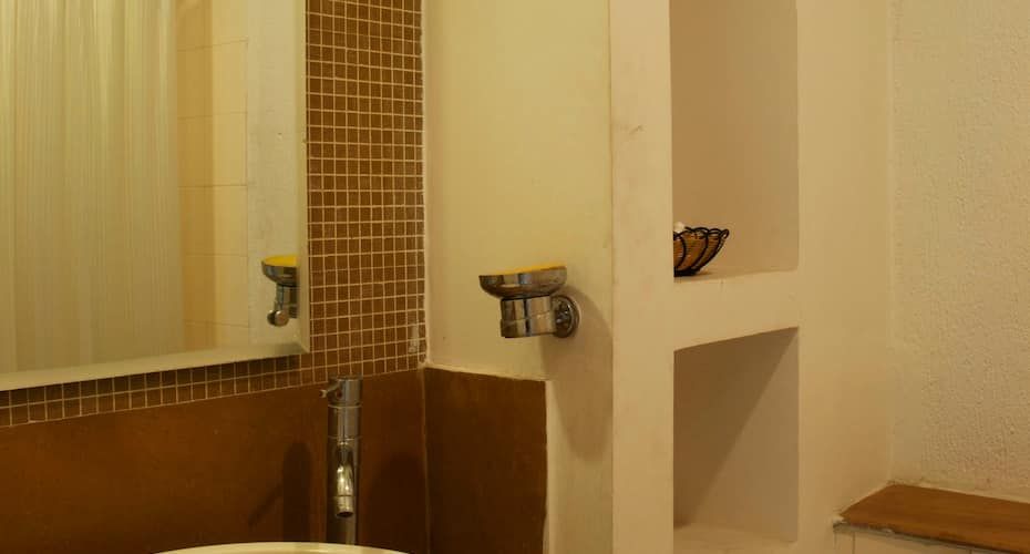 Bath room of the Deluxe Room