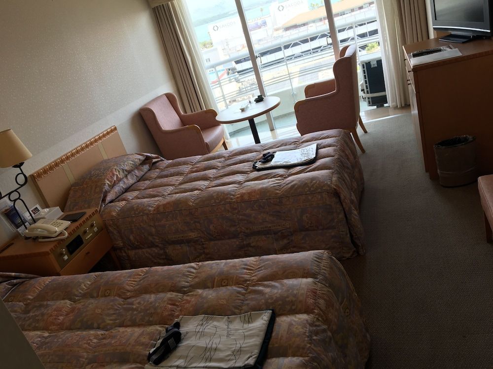 Twin Room, Non Smoking (Sakurajima View)