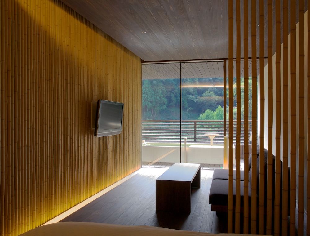 Deluxe Twin Room with Open Air Bath