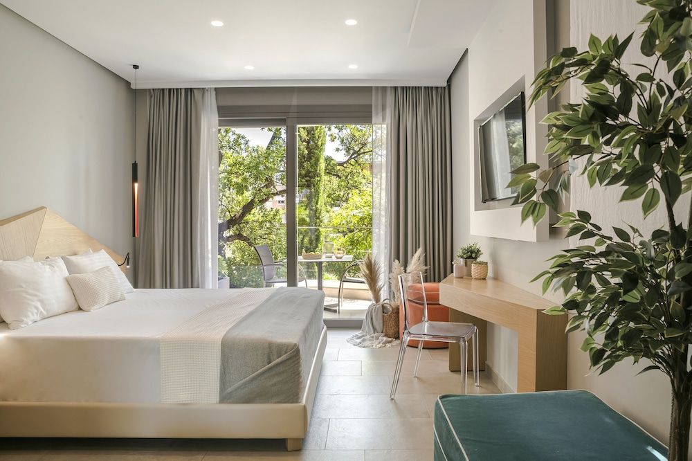 Daluz Boutique Hotel Classic Double Room, Balcony, Garden View