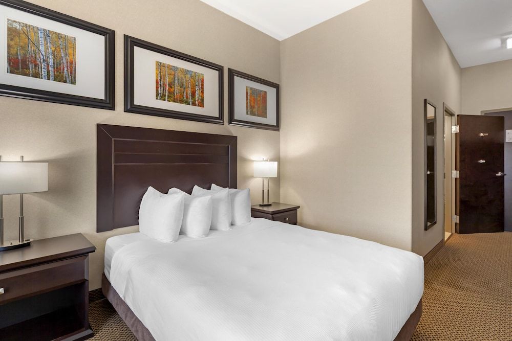 Best Western Bonnyville Inn & Suites Standard Room, 1 Queen Bed, Accessible, Refrigerator & Microwave (Refrigerator & Microwave)