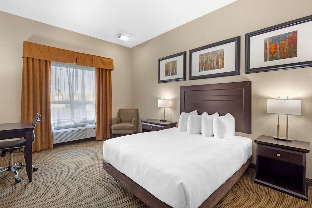 Best Western Bonnyville Inn & Suites Standard Room, 1 Queen Bed, Accessible, Refrigerator & Microwave (Refrigerator & Microwave) 2