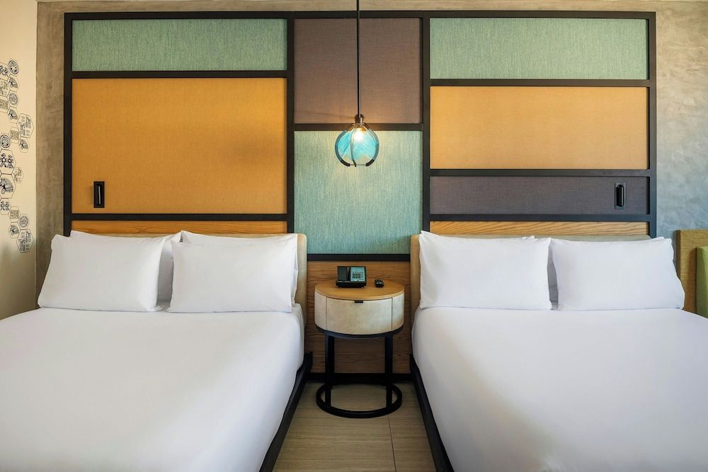 Renovated Aloft Cancun aloft, Room, 2 Queen Beds 5