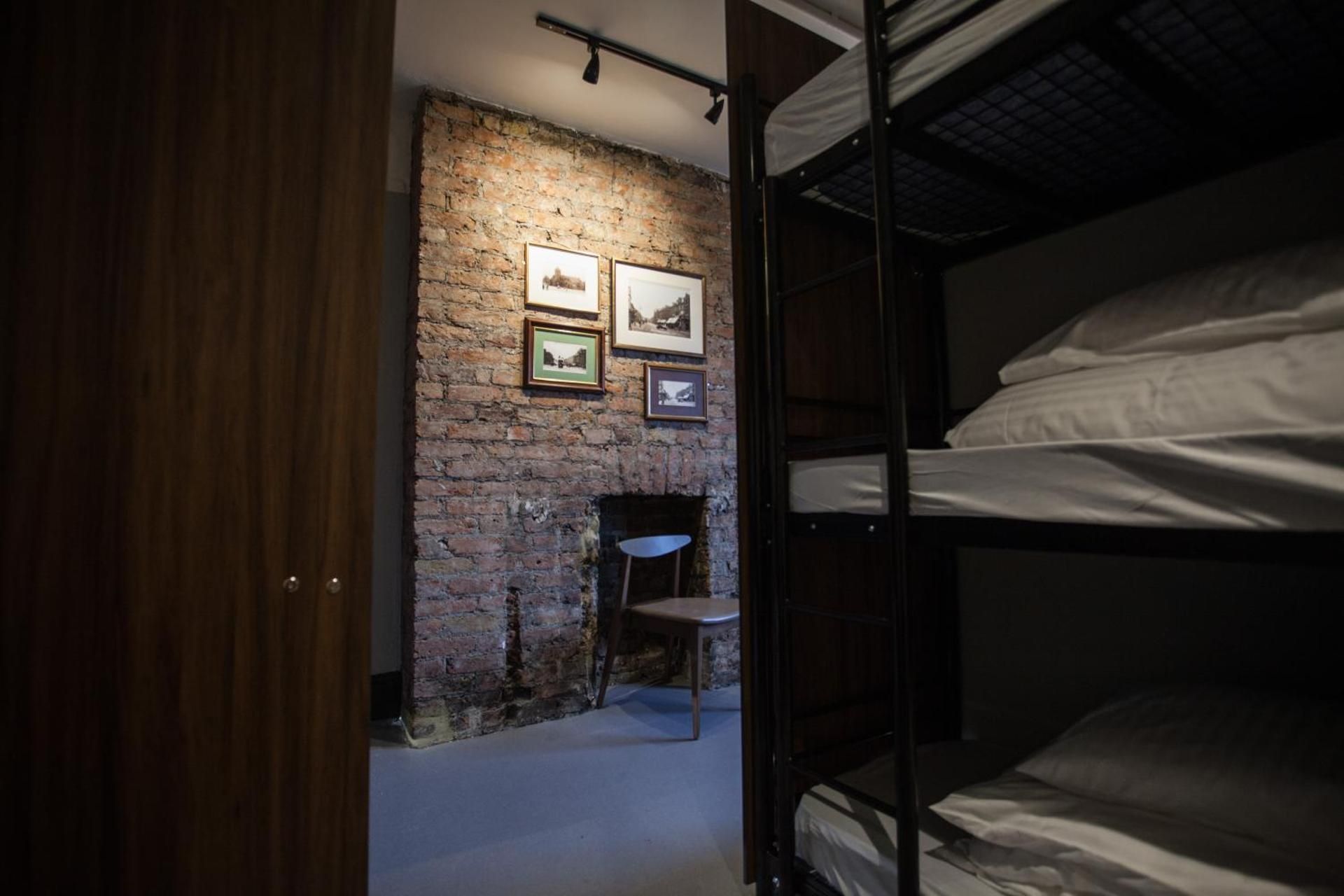 Bed in 15-Bed Mixed Dorm Shared Bathroom