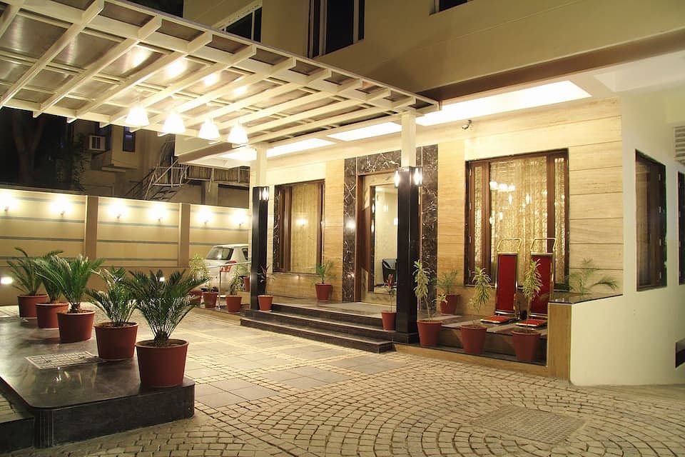 Hotel Entrance.
