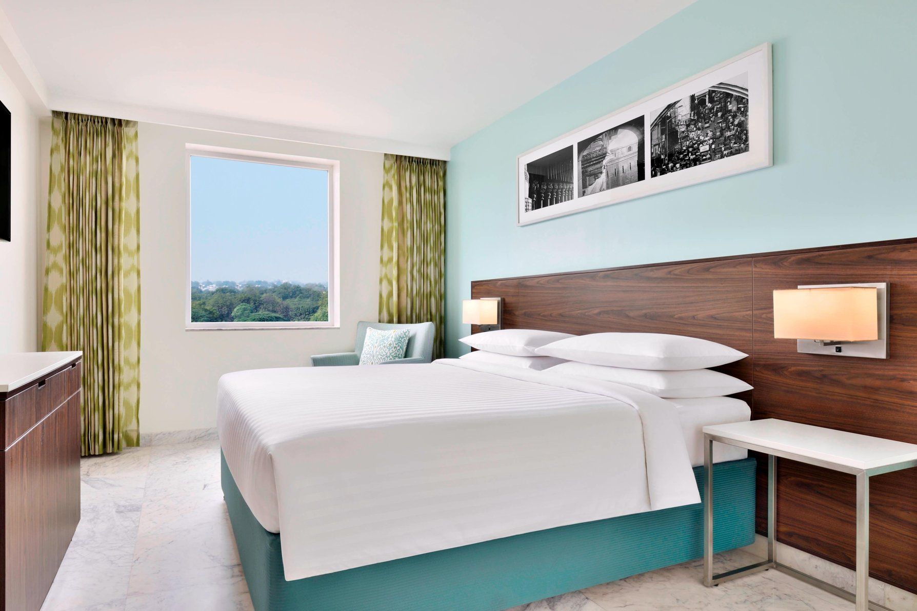 Fairfield by Marriott Pune Kharadi Guest Room, Queen Bed, Guest room, 1 Queen 2