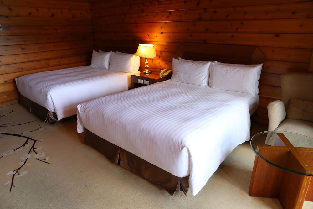Deluxe Quadruple Room, 2 Double Beds, Balcony, Lake View