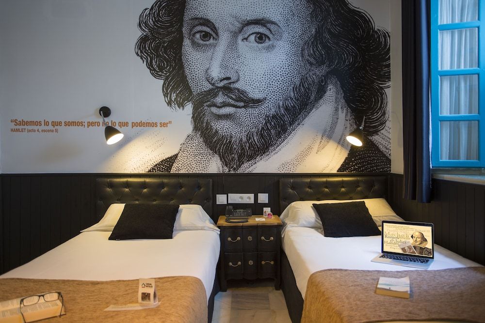 Casual de las Letras Sevilla Hotel Double Room, 2 Twin Beds 3