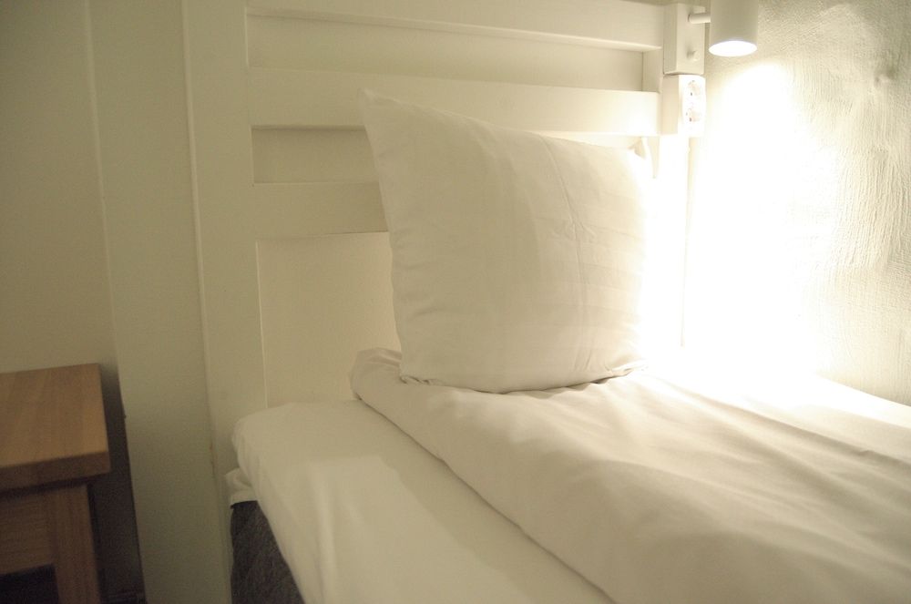 Hostel Dalagatan Basic Twin Room, Private Bathroom (no windows)