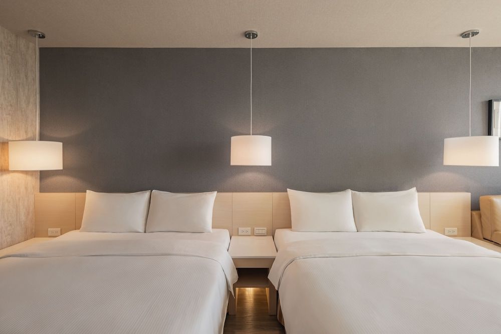Deluxe Room, 2 Double Beds, Harbor View