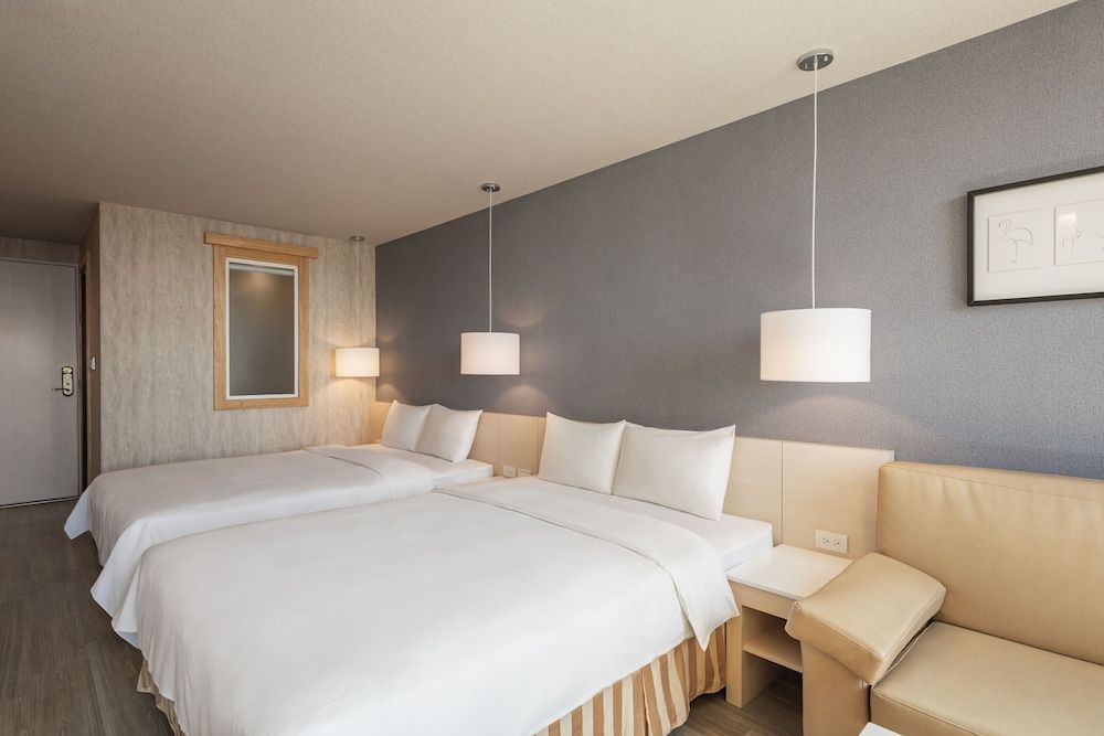 Deluxe Room, 2 Double Beds, Harbor View