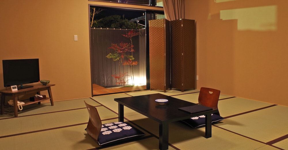 Japanese Style Room with Open-air bath (Dinner Menu selected at the restaurant)