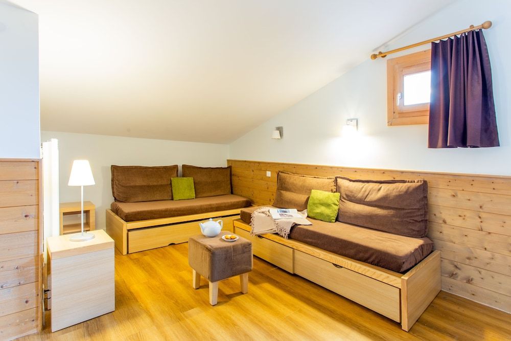 Apartment 7 people - 1 bedroom + 1 sleeping alcove