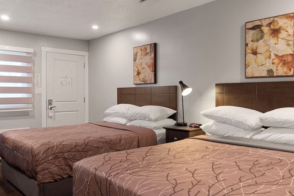 Oasis Inn Family Room, 2 Double Beds (Not Pet Friendly)