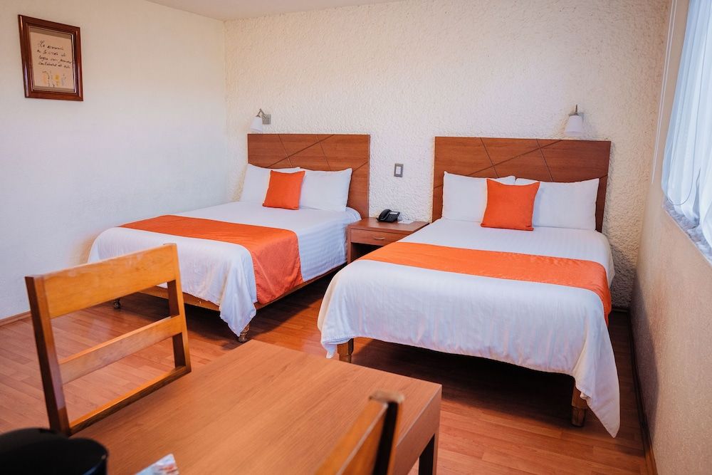 Hotel del Angel, Apizaco Standard Room, 2 Double Beds 2