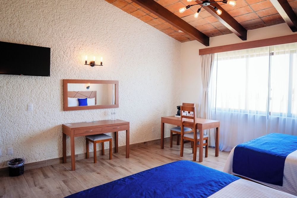 Hotel del Angel, Apizaco Standard Room, 2 Double Beds 6