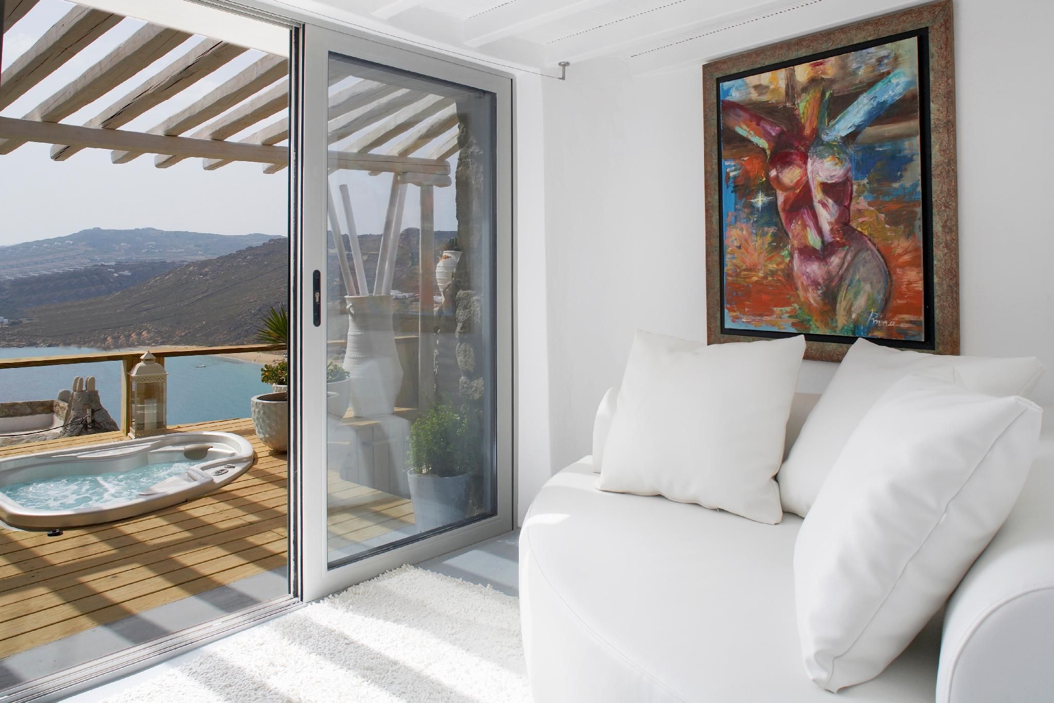 Greco Philia Hotel Boutique Junior Suite Jacuzzi Terrace 2