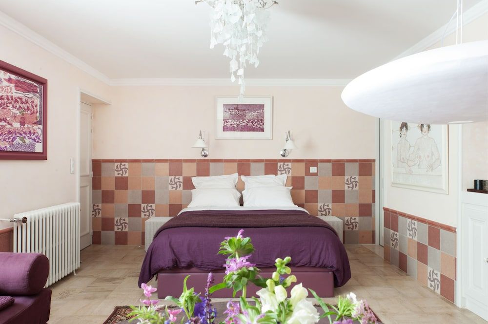 Comfort Suite, access Garden (Ocre Mauve)