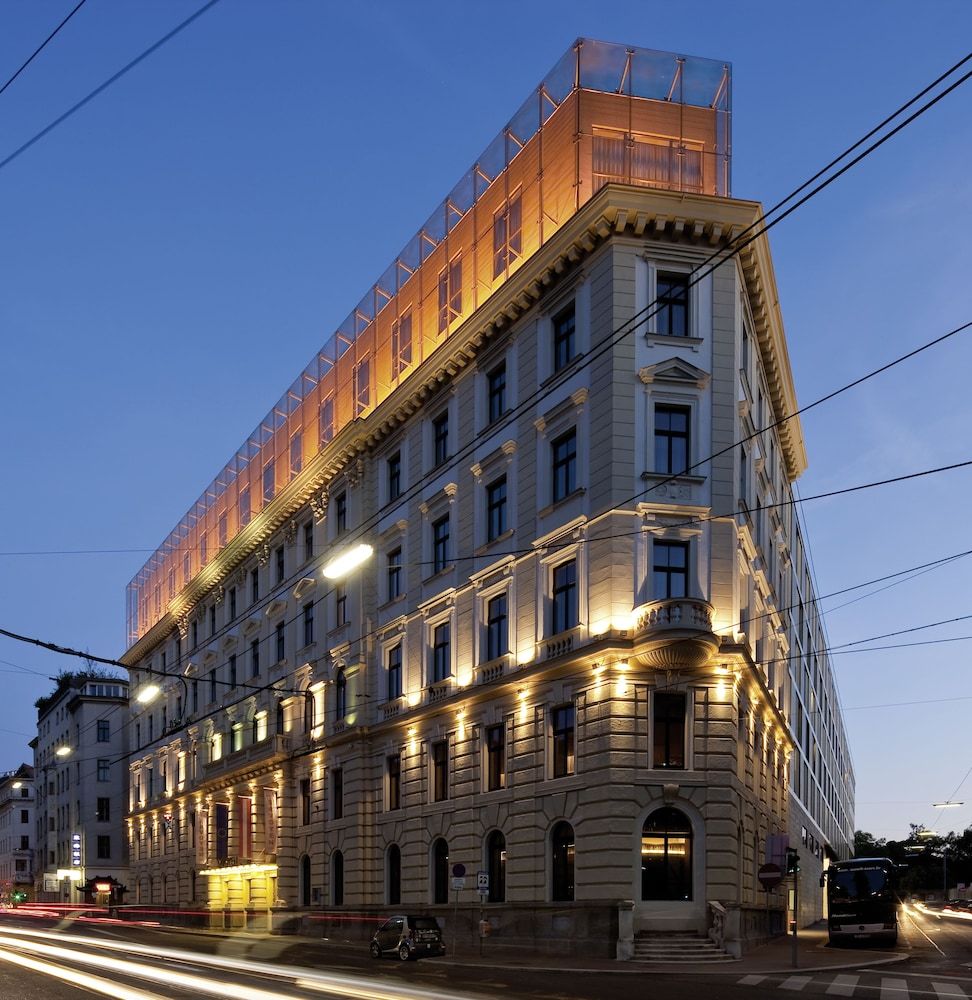 Front of property - evening/night