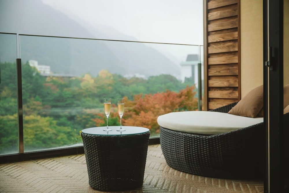 Deluxe Japanese Room with open-air bath