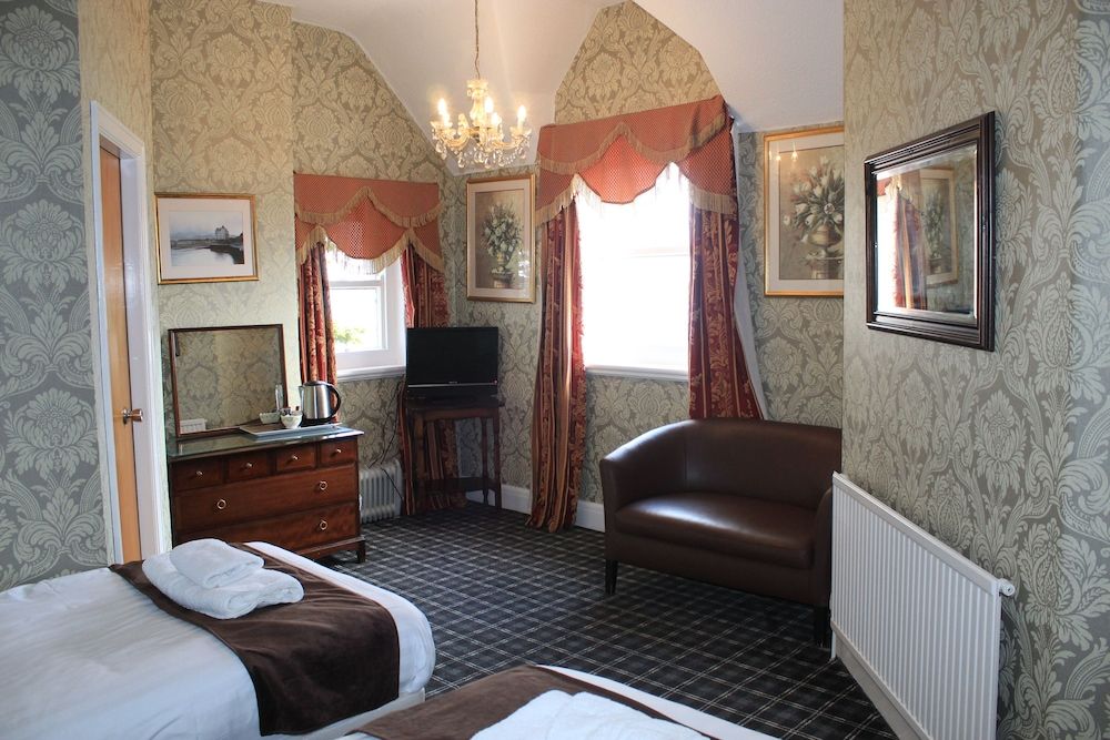 Headlands Hotel Twin Room, Sea View