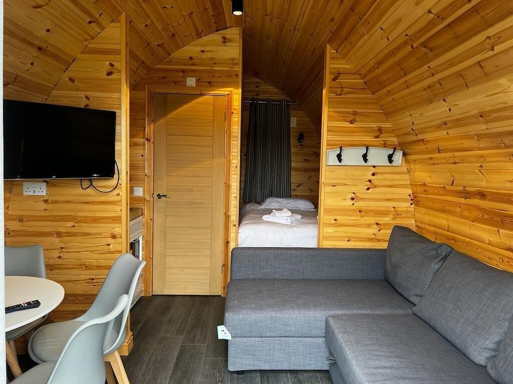 Family Cabin, Double, Garden View