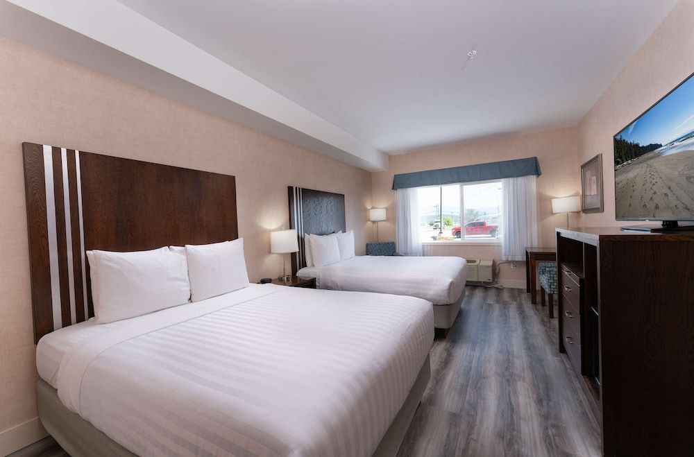 Standard Room, 2 Queen Beds, Non Smoking, Refrigerator & Microwave
