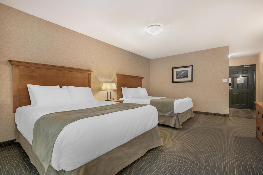 Standard Room, 2 Queen Beds, Non Smoking, Refrigerator & Microwave