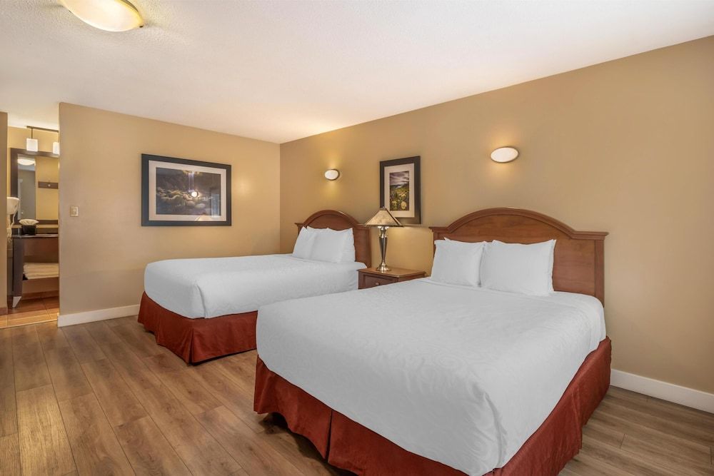 Standard Room, 2 Queen Beds, Refrigerator & Microwave, Ground Floor (Pet Friendly)