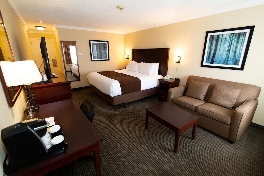 Best Western Plus Dryden Hotel & Conference Centre Standard Room, 1 King Bed, Non Smoking, Refrigerator & Microwave (with Single Sofabed) 3