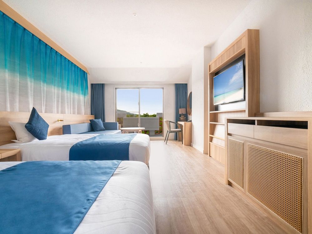 Twin Room with Pool View, Non Smoking