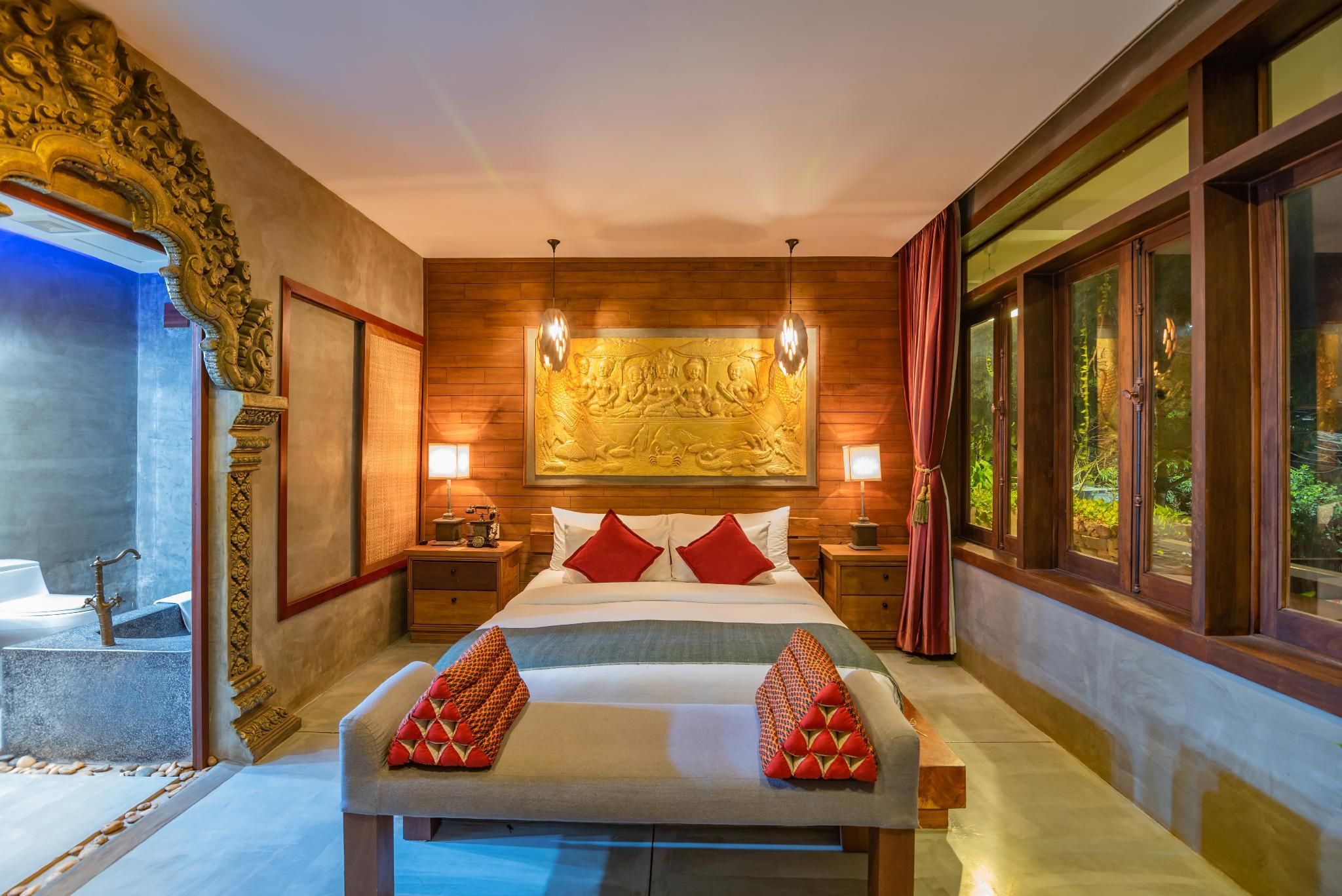 Cambana d'Angkor Suites Deluxe King Suite with Balcony