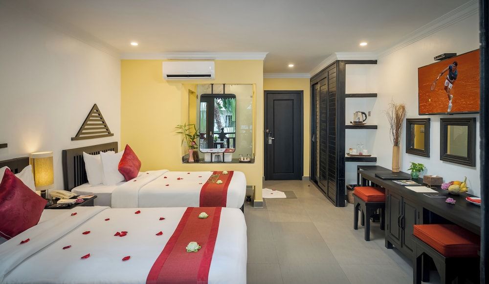 Khmer Mansion Boutique Hotel Apsara Twin Poolview