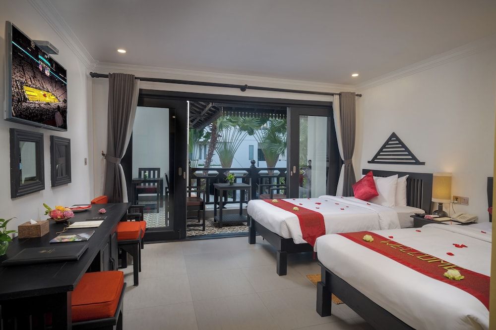 Khmer Mansion Boutique Hotel Apsara Twin Poolview 3