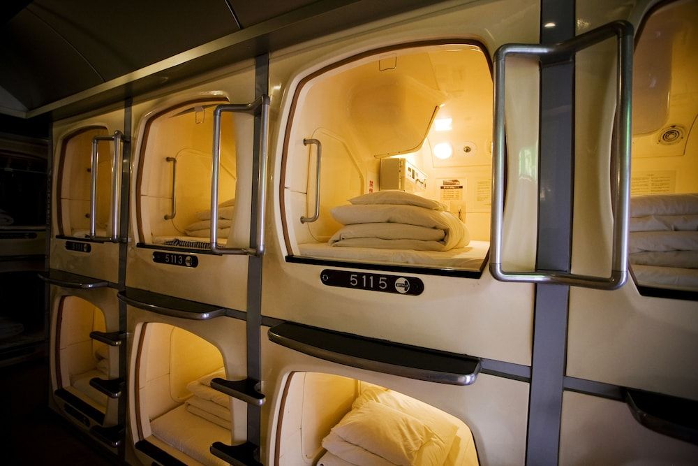 Standard Capsule Room, Men Only (With Spa Option, Tattoo may not be permitted. Pay at the hotel.)