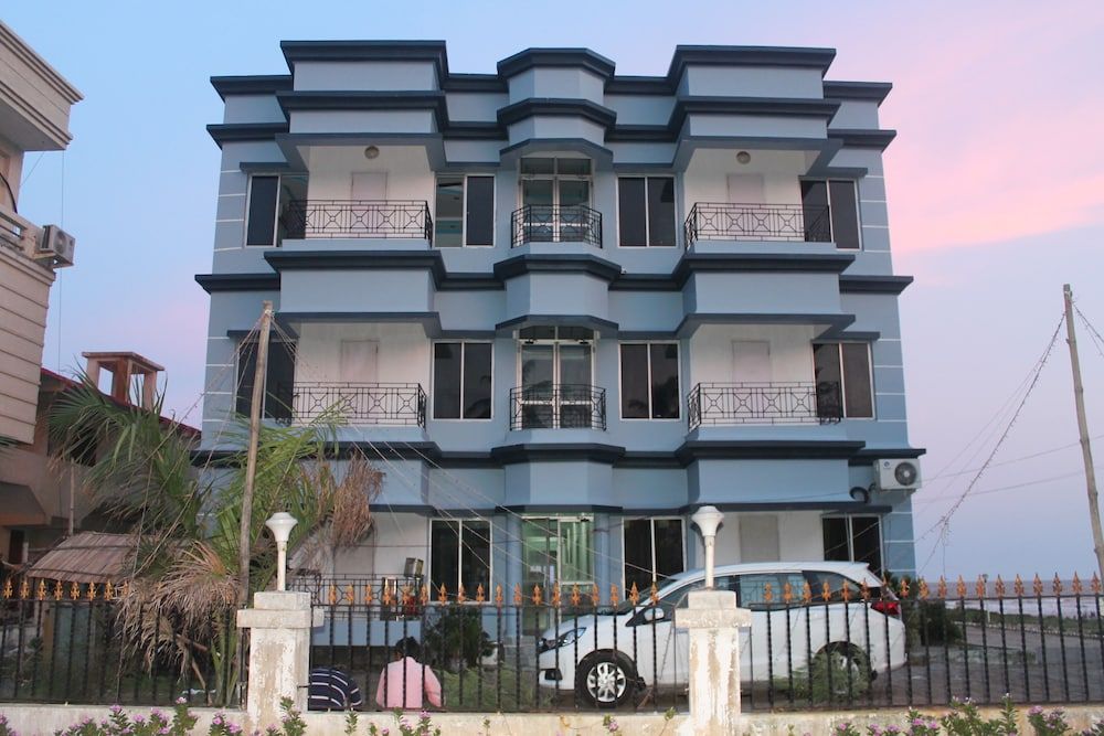Front of property - evening/night