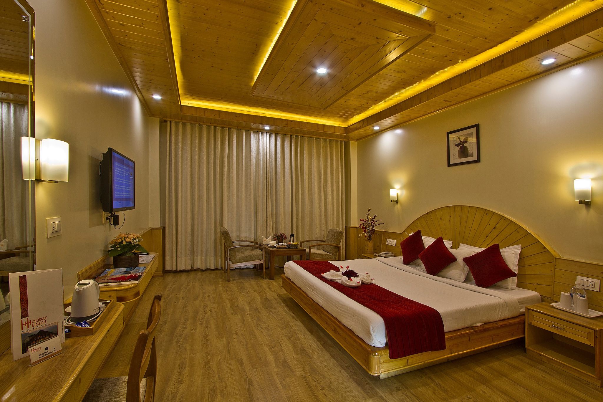 Holiday Heights & Spa Manali DELUXE ROOM (WITHOUT BALCONY NO VIEW) 2