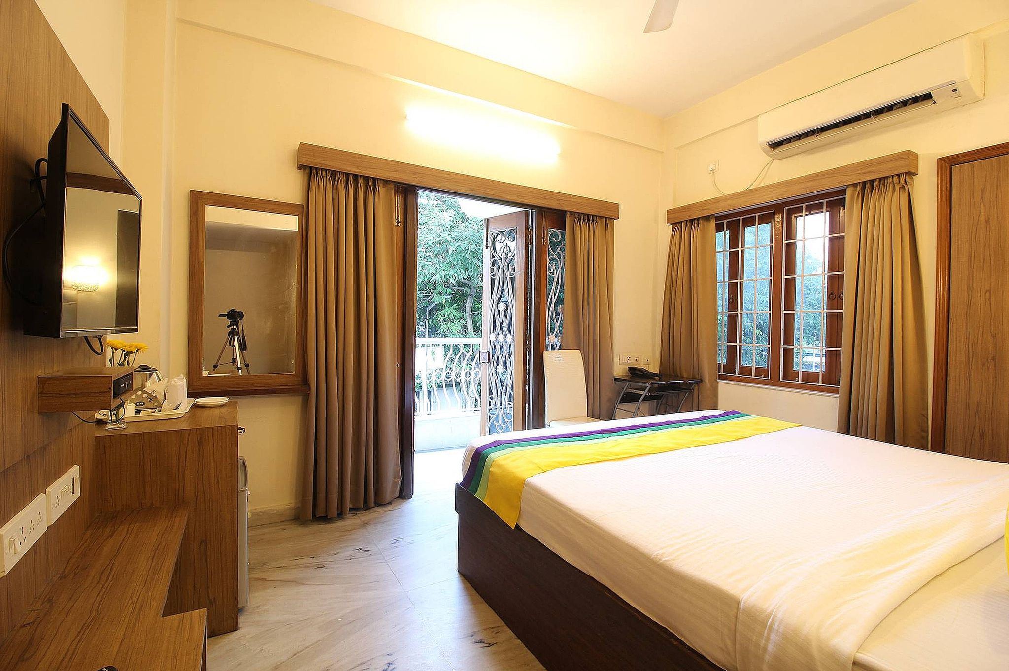 AC Deluxe Room with Balcony