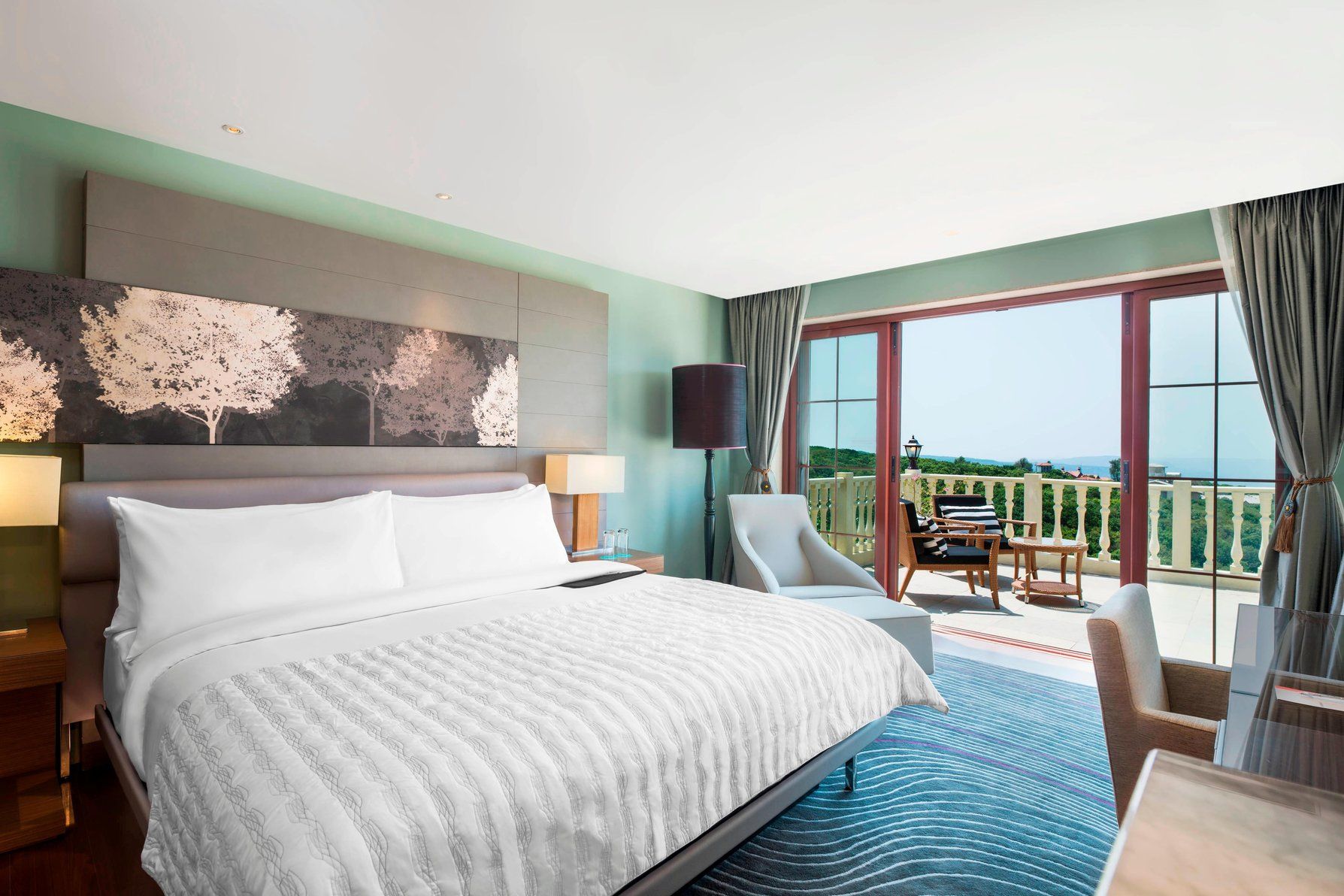 Sanctuary Suite, 1 Bedroom Suite, 1 King, Balcony