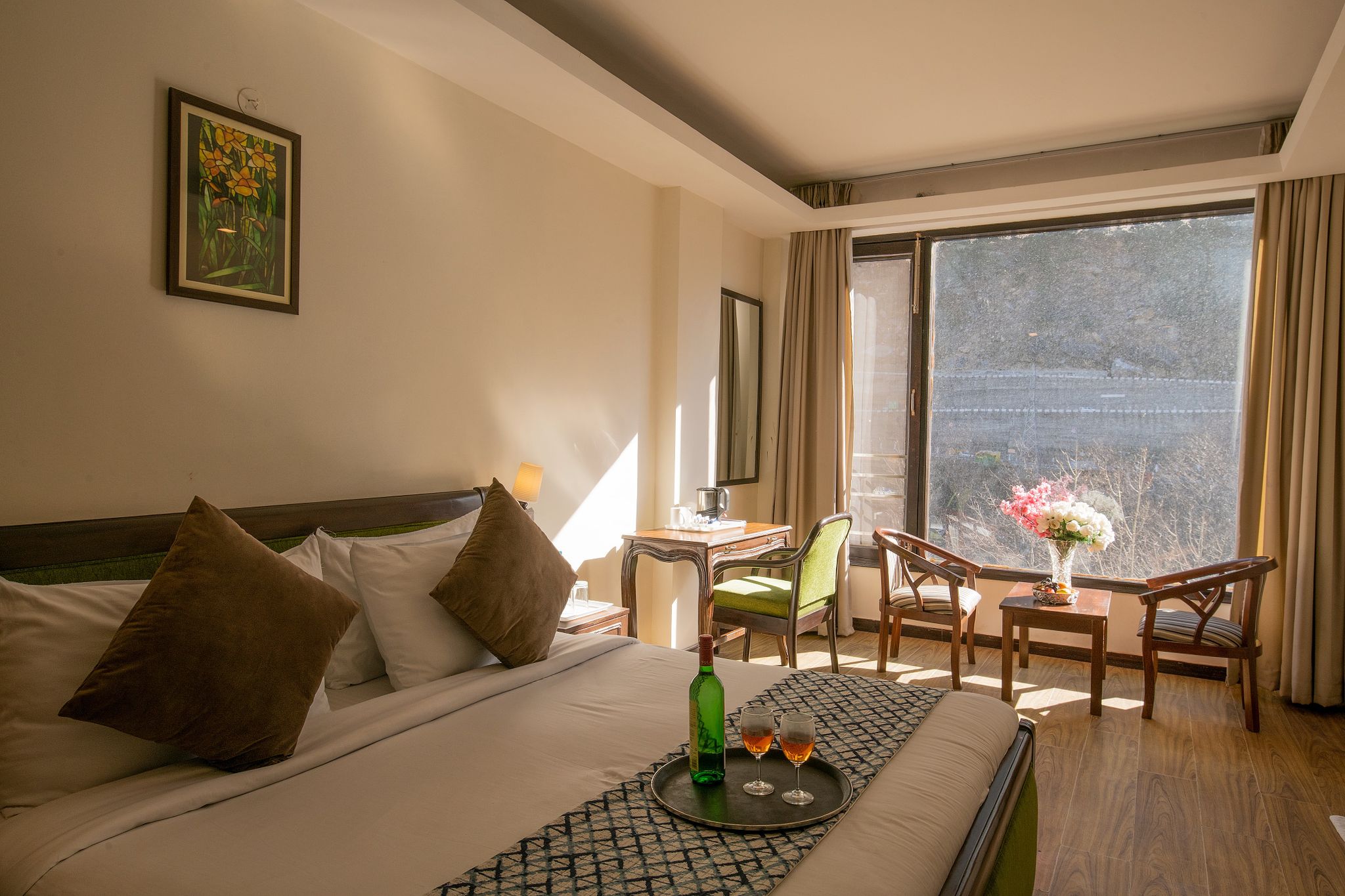 The Katoch Grand (River Side Resort) Premium Room ( Mountain view) 5