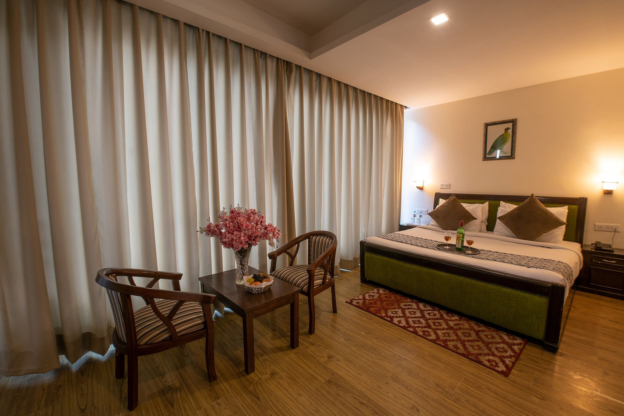 The Katoch Grand (River Side Resort) Premium Room ( Mountain view) 6