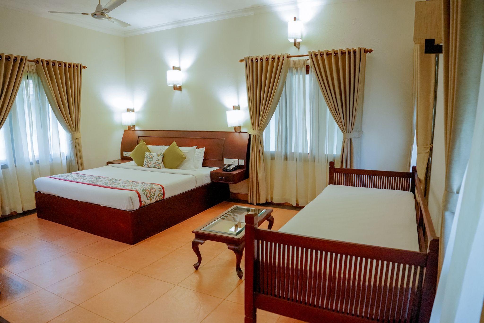 The World Backwaters Stream View Room With Sitout